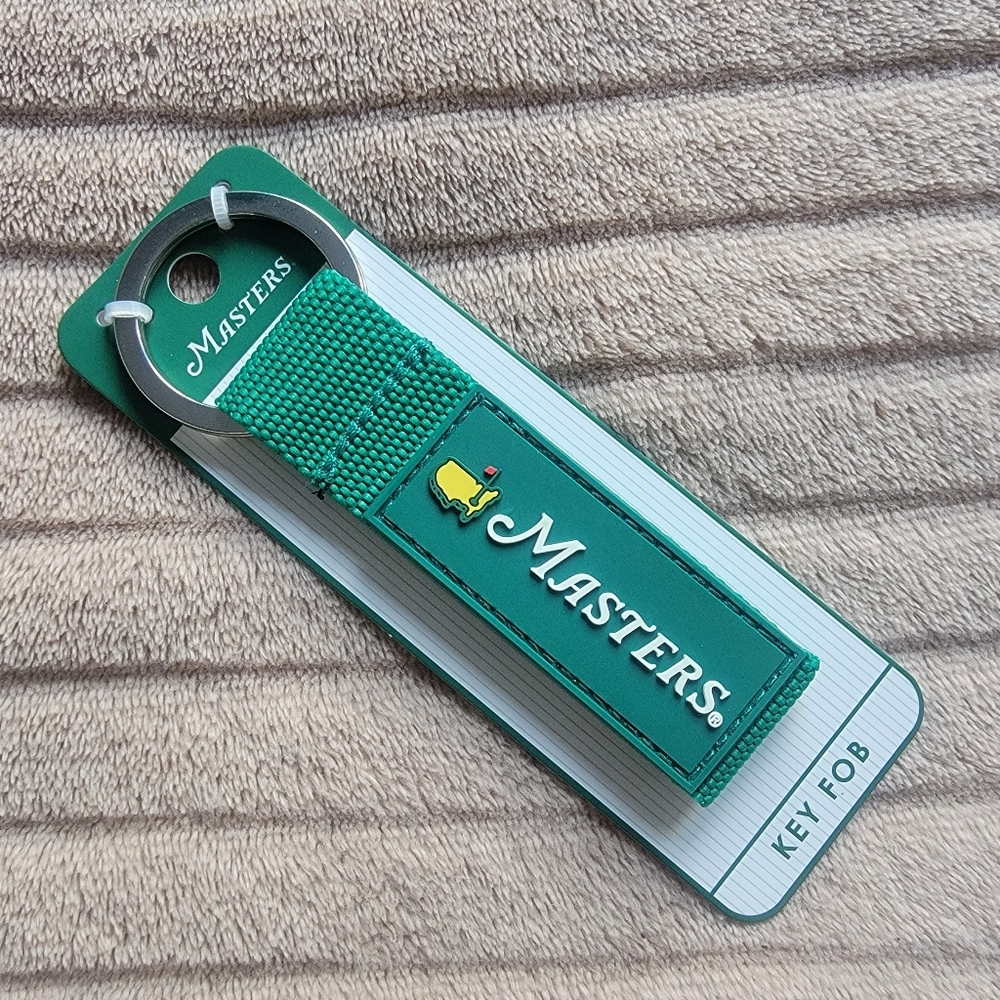 Masters Green Key Fob Keychain 2026